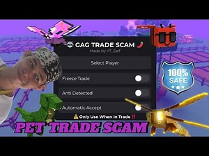 🙀NEW UPDATE SCRIPT🙀 GAG🪴 [ TRADE SCAM AUTOMATIC🤯] NOT BANNED, SAFE SCRIPT, NOT PATCH,NOT STEALER💯