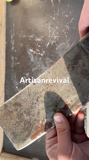 Rusty Knife Restoration | Knife Making | Restoration Shorts | Satisfying Craft #diy #reels #shorts