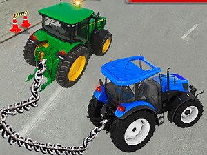 Play Chained Tractor Towing Simulator | Free Online  Games. KidzSearch.com