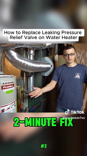 How to Replace a Leaking Pressure Relief Valve on Water Heater