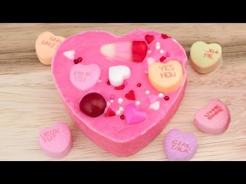 Heart Shaped Valentine Candy Chocolate Fudge Recipe from Cookies Cupcakes and Cardio