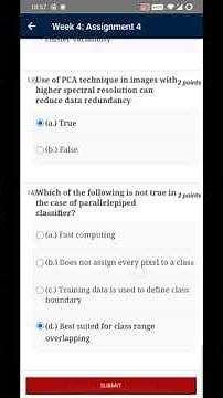 Remote sensing and GIS | Week 4 | Nptel