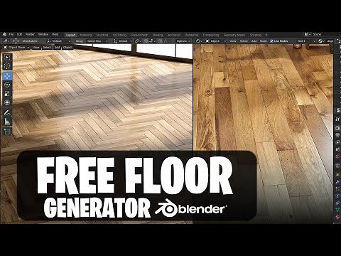 Best FREE Floor Generator in Blender!