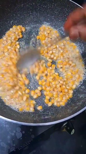 How to make Butter popcorn 🍿 😋