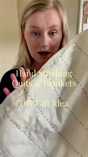 Hand Stitching Quilts and Blankets for Thoughtful Gifts