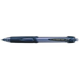 Uni Power Tank Retractable Ballpoint Pen 1mm Black
