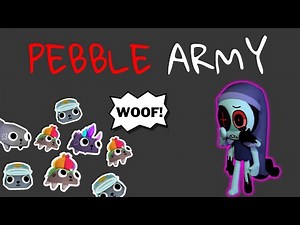 The ULTIMATE Pebble Army... | Dandy's World | 8 Pebbles run (Floors 1-14)