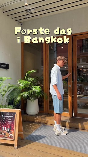 Vlog fra vores første dag i Bangkok