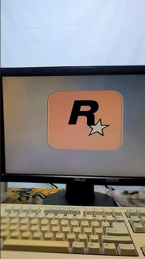 Booting up GTA Vice City on a Retro GPU! # shorts