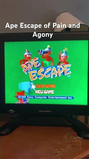 PlayStation 1 SCPH-1001 Bios Corruption Ape Escape #playstation #retro #retrogaming