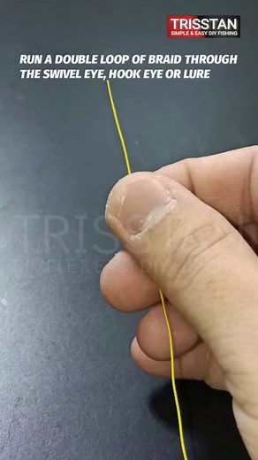 22K views · 488 reactions | Berkley Braid Knot | STRONGEST braid knot for swivels, hook & lure | Trisstan Simple & DIY Fishing | Facebook