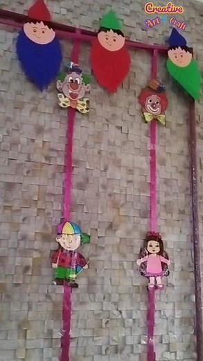 Children's day decoration ideas | decoration ideas for preschool #decoration #shorts