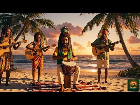 Magical Reggae Beach Jam at Sunset | Real Island Vibes for Your Heart & Soul | Vibessphere Reggae
