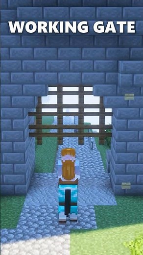 Minecraft Castle Gate 🏰