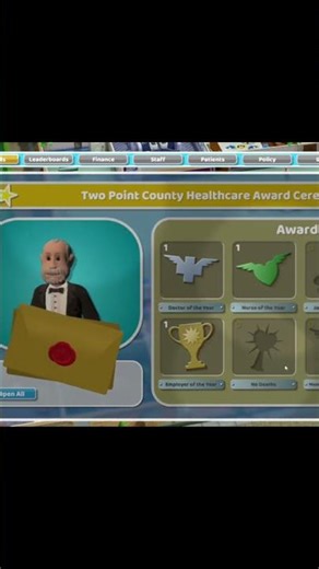 Rewards! Two Point Hospital #twopointhospital #gaming #gameplay #games