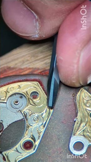Engraving Watch Movement