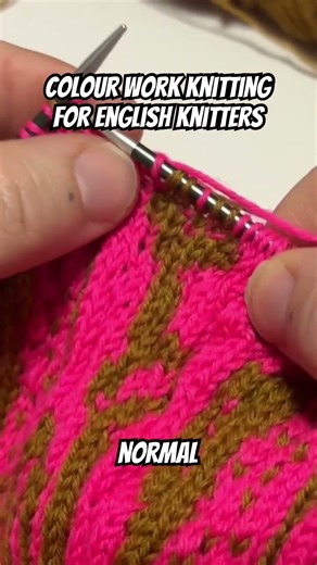 Colourwork for English knitters #knittingpodcast #howtoknit #knittingtutorial #colorworkknitting