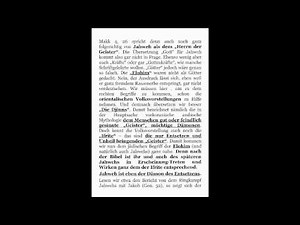 Der Esausegen bei Mathilde Ludendorff; Ein Video von Matthias Köpke, Esausegen