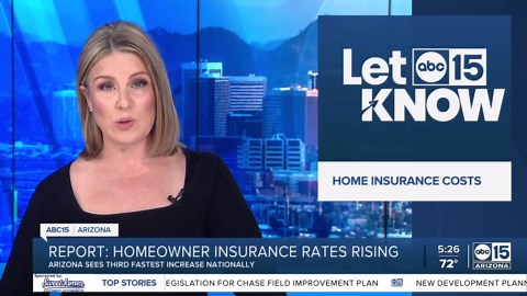 Report: Arizona homeowners face fast-rising insurance premiums