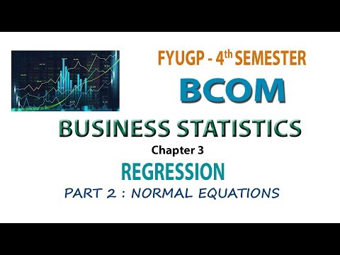 FYUGP 4TH SEM BCOM BUSINESS STATISTICS CH 3 PART#2