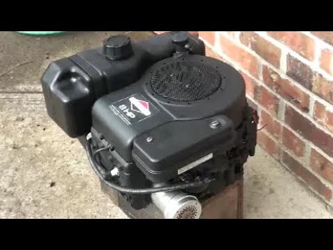 PART 3: Junkyard Engine Restore REBUILD CARBURETOR 8 HP BRIGGS and STRATTON riding LAWNMOWER Engine
