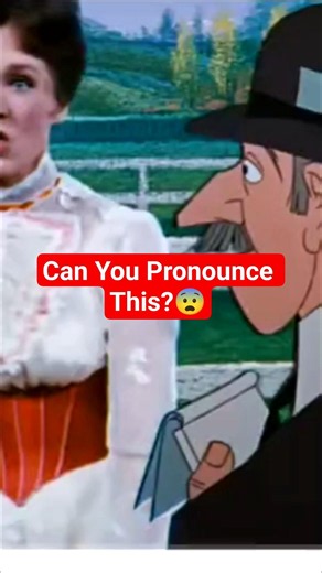 meaning and pronunciation of supercalifragilisticexpialidocious #shorts #english #yt