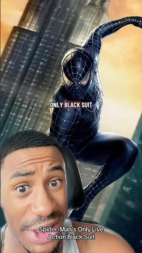 Spider-Man’s Only Live Action Black Suit