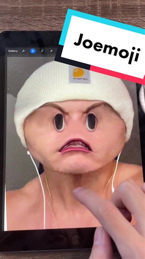 Drawing Joe as 😠 - Learn to Draw Angry Joe Emoji