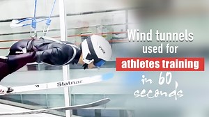 A wind tunnel is a large piece of equipment that creates a simulated air environment in a cave-like facility to test the aerodynamics of aircraft, cars, and other objects. Athletes are also using them to train for the Beijing Winter Olympics. Find out how. https://news.cgtn.com/news/2022-01-05/How-China-uses-wind-tunnels-to-train-athletes-in-60-seconds-16zYFZBDP68/index.html | CGTN America | Facebook