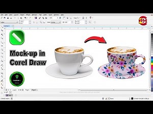 Corel Draw Tutorial Mock up in Corel Draw