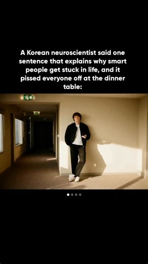 Mitty – Psychology | Mindfulness | Slow Living on Instagram: "1. You are likely trapped in the Default Mode Network. This is the brain circuit that analyzes history and simulates the future. It feels like intelligence, but it functions as a brake. While you sit there calculating every variable, the people you consider «simple» are operating on the Direct Experience Network. They do not process life; they collide with it. Your awareness creates hesitation, while their lack of foresight allows for