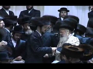 Munkatch Rebbe granddaughter's Wedding