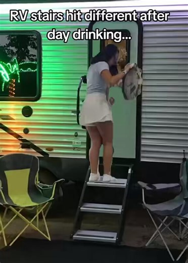 Camping season coming up… and this is your sign to watch your step before anything else.