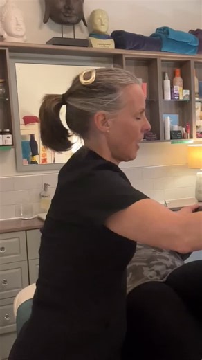 Victoria Therapy ASMR on Instagram: "Clearing past haunts and traumas makes way for a refreshed life. One where we can breathe more fully, experience more goodness and find connections to make us whole again. Here’s lovely Zoe being a brave lady with this NLP trauma release, abdominal cupping and spinal rocking. See whole treatment on YouTube, link in bio. #asmr #unintentionalasmr #NLP #traumarecovery"