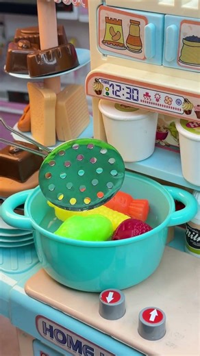 Unbelievable ASMR Veggies Cooking Sounds from Kitchen Toys #asmr #cookware #kitchenset