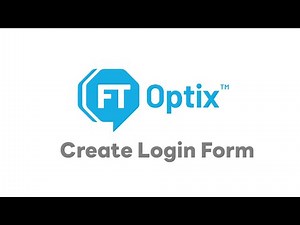 FactoryTalk Optix | Create User Login Form