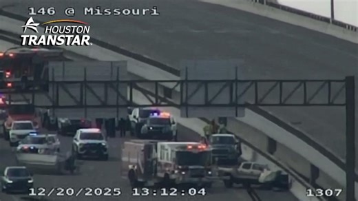 Deadly crash causes major backup on Fred Hartman Bridge