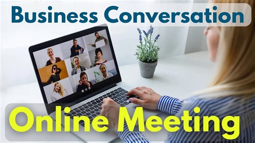 Online Business Meeting Conversations in 70 minutes ｜ Business English Learning