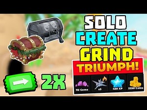 SOLO BEST CREATE GRIND + EASY GUIDE | TDS Tower Defense Simulator