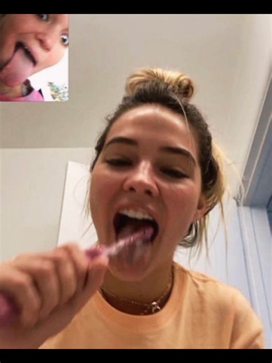 Madelyn Cline's Captivating On-Camera Moment