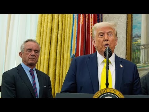 Watch: Trump autism announcement