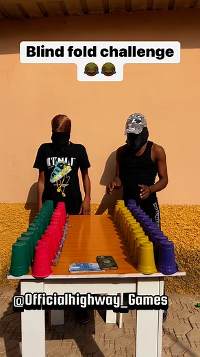 Blind fold challenge 😂😂 watch out __________________________ #foryou #trend #explore #fun #viral #fb #game #challenge #post #video | Officialdiamond Tv