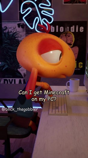 getting minecraft mission: failed 🤣 #minecraft #blickthegobbler #animation #3danimation #animationmeme #comedy #funnyvideos #videogames #fypシ