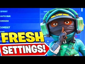 MrFreshAsian Fortnite Full Settings And Keybinds UPDATED!! (Pro Player)