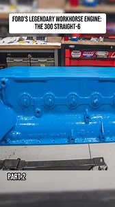 Ford's legendary workhorse engine: the 300 straight-6 (Part 2) #restoration #engine #enginerebuild #carengine | 350 Engine Rebuild | Facebook