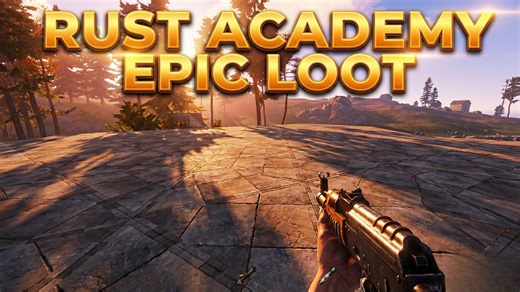 Solo rust raid: Crowded loot room at Rust Academy