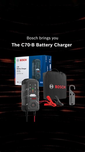 Fast, efficient & flexible - meet the new & improved Bosch C70-B Battery Charger. 🔋⚡️ With intelligent trickle charging & deep generative capabilities, this compact powerhouse delivers the optimal boost for your car or motorbike batteries. Grab it today, while stocks last. Bosch Authorized Workshop https://bit.ly/BoschMAWorkshop Shopee https://bit.ly/3G7Ppkt Lazada https://bit.ly/4jx5RsW #BoschInUs #AskForBosch #YourJourneyMatters #BetterWithBosch | Bosch Autoparts Malaysia