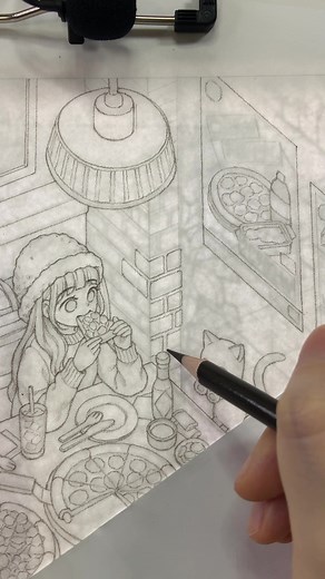 스케치 라이트박스로 옮기는 방법