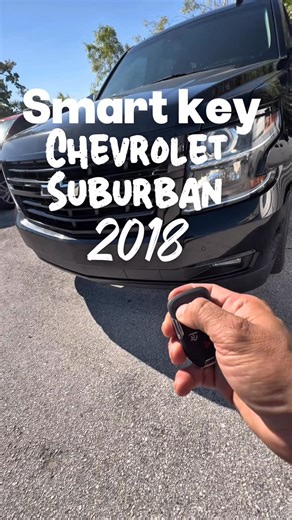 Auto key locksmith on Instagram: "New key, total peace of mind! 🚗✨ Today, we gave this 2018 Chevrolet Suburban a fresh start. We completed a full Smart Key programming with top-tier quality and precision. ✅ 100% Successful programming. ✅ High-quality, durable remote. ✅ Ready to hit the road worry-free. Lost your key or just need a backup? At Auto Key, we provide the fast and reliable solution you’re looking for. 🔑💨 📍 Visit us or contact us today! . . . #chevroletsuburban #autokey #smartkey #