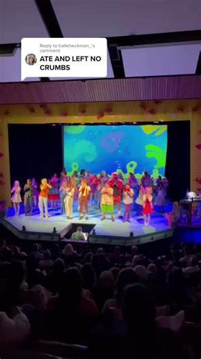 Replying to @halleheckman_ we had a successful opening night! only 7 more chances to see this incredible show🧽🎭 #spongebobsquarepants #spongebob #spongebobmusical #musical #broadway #theatrekid #musicaltheatre #theatre #opening #bikinibottomtv